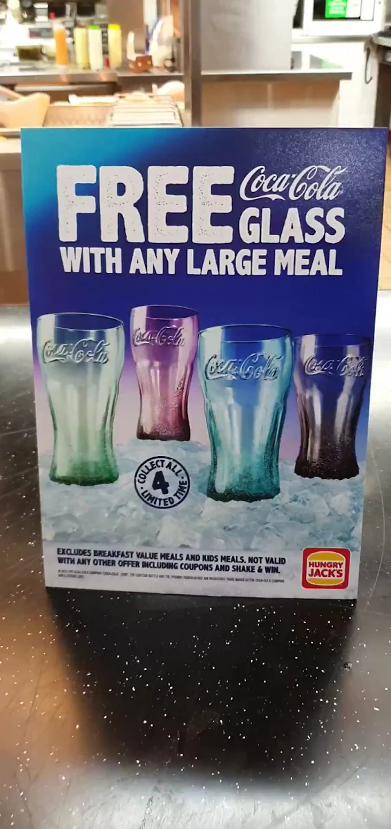 Menu, Hungry Jack's Burgers Jacana