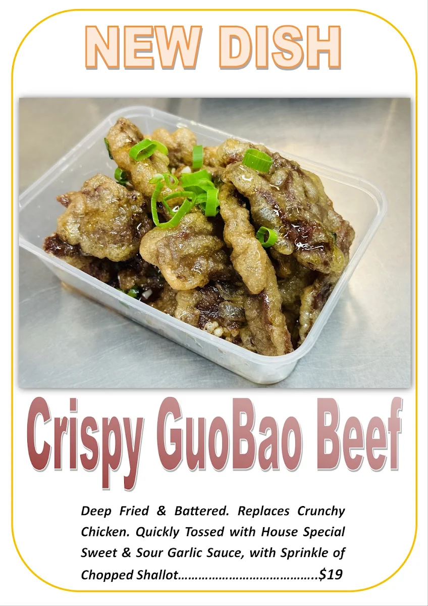 Menu, Turvey Tops Chinese Takeaway & Delivery