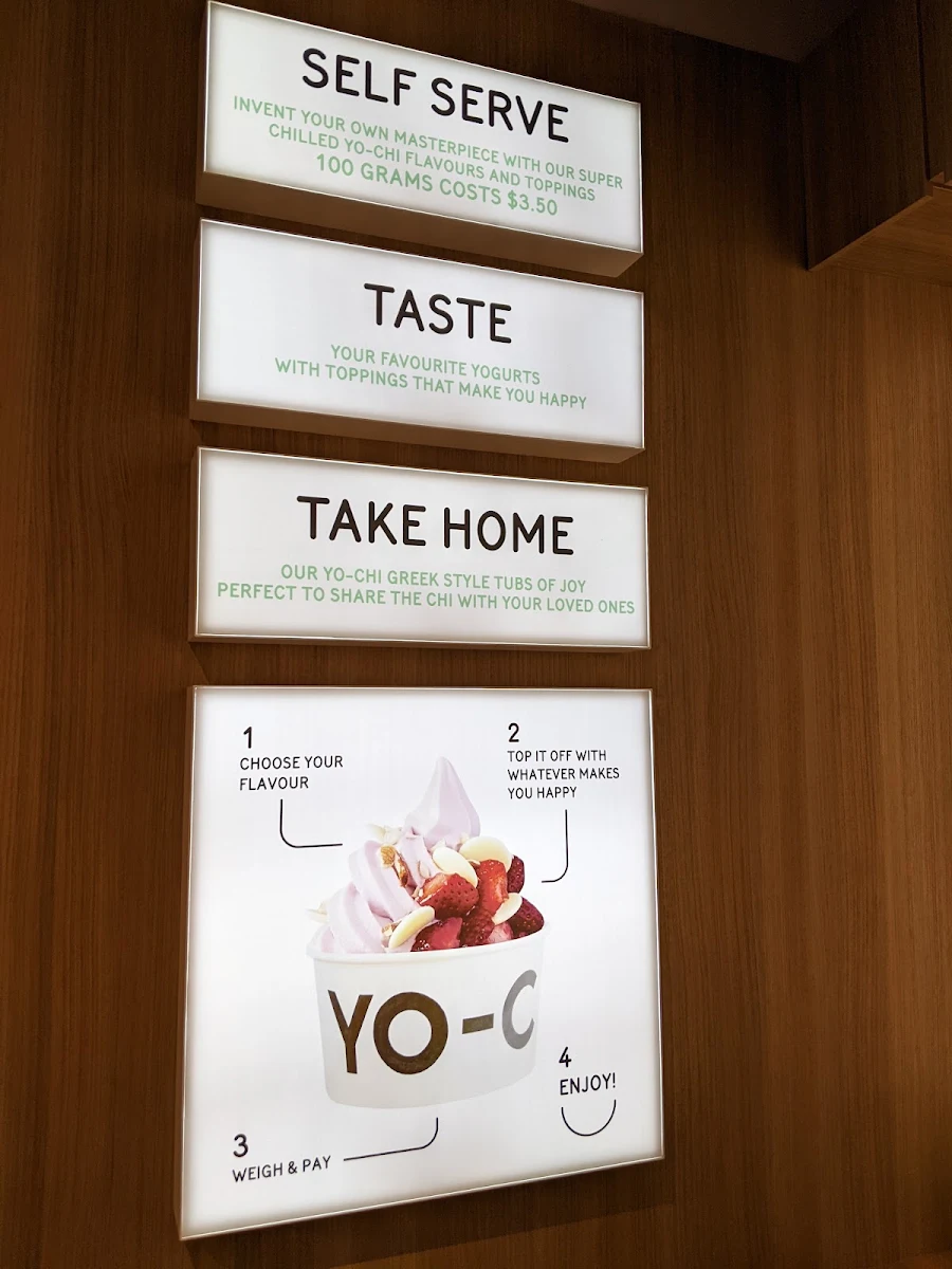 Menu, Yo-Chi