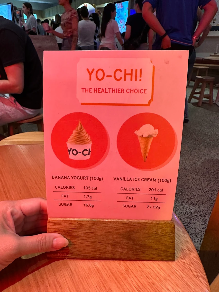 Menu, Yo-Chi