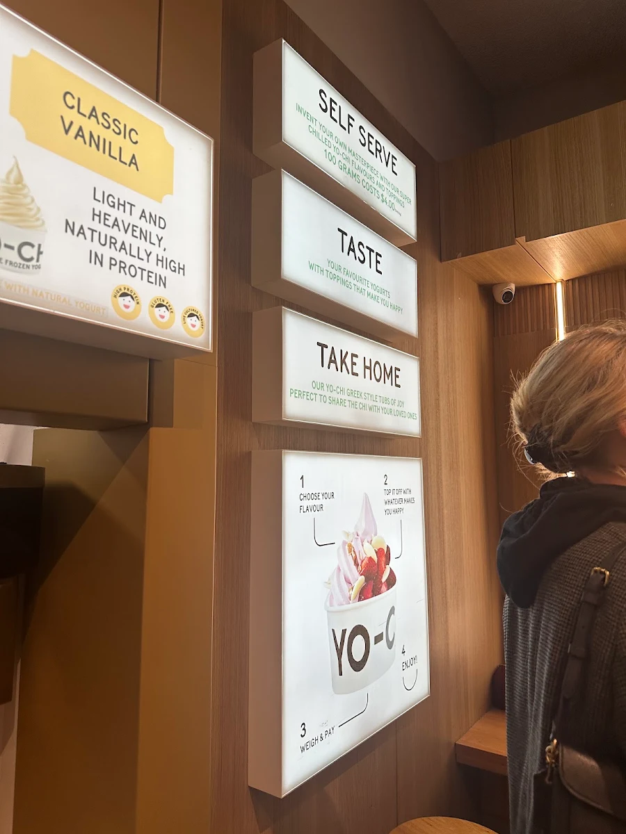 Menu, Yo-Chi