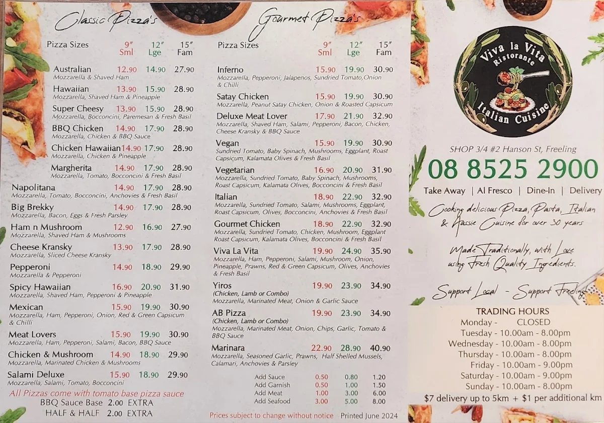 Menu photo 1