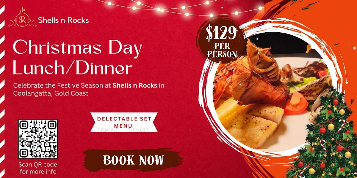 Menu, Shells N Rocks Restaurant and Bar