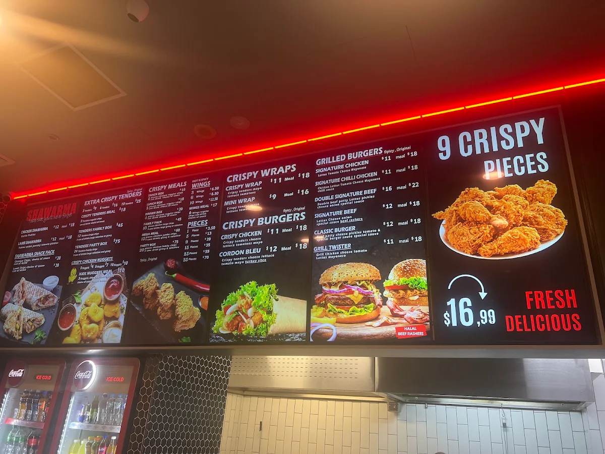Menu, Extra Crispy - Auburn