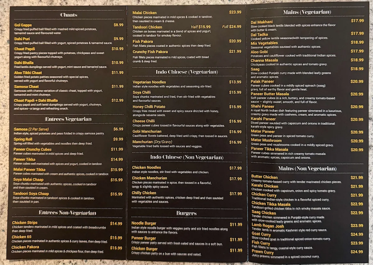 Menu photo 1