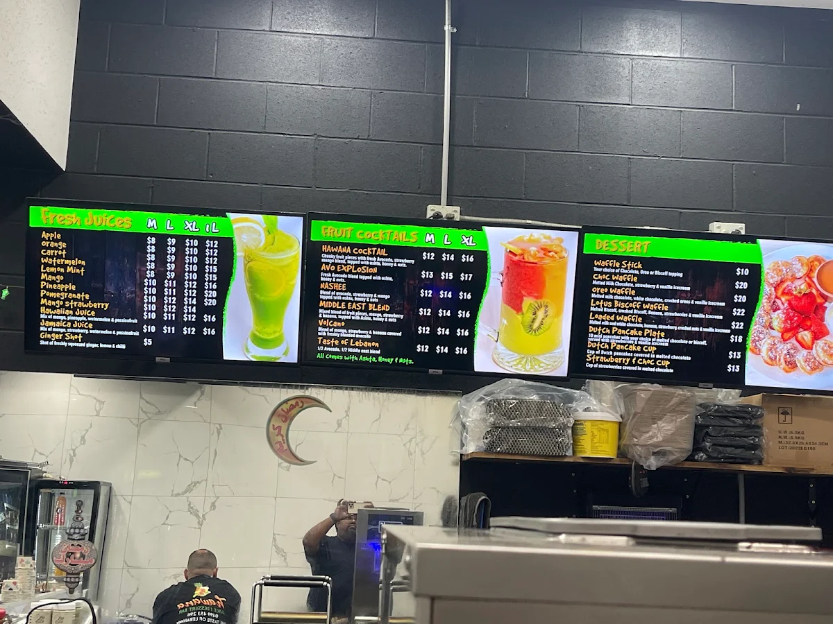 Menu, Hawana Bakery Berala