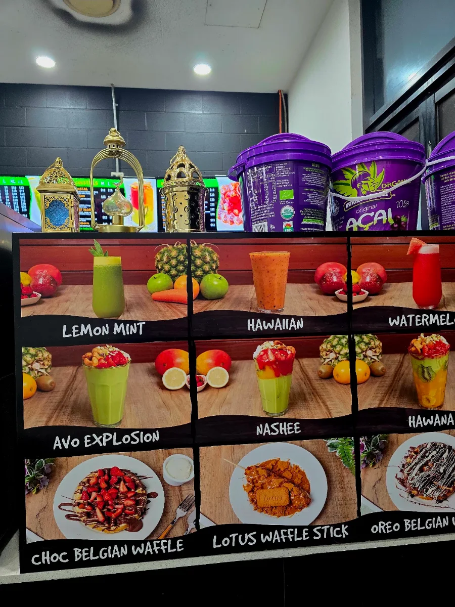 Menu, Hawana Bakery Berala