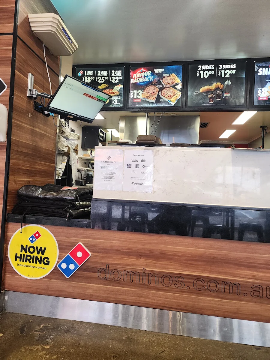 Menu, Domino's Pizza Heidelberg