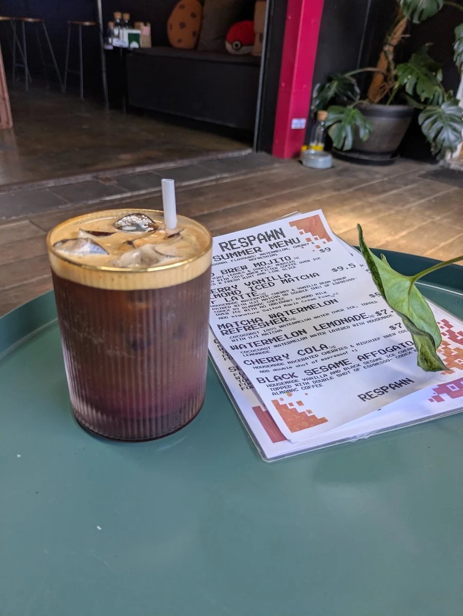 Menu, Respawn Espresso