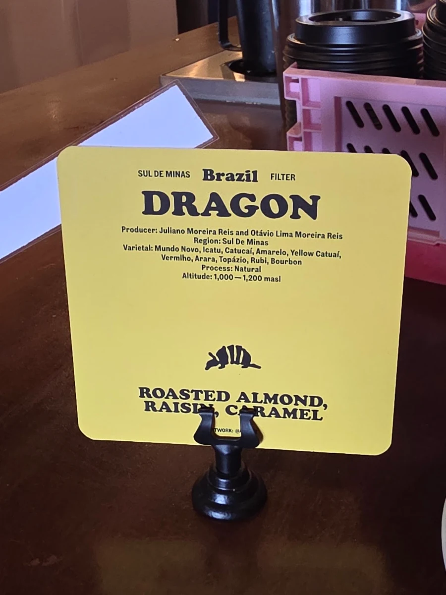 Menu, Respawn Espresso