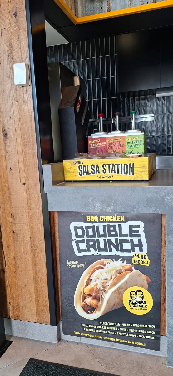 Menu, Guzman y Gomez - Palm Beach