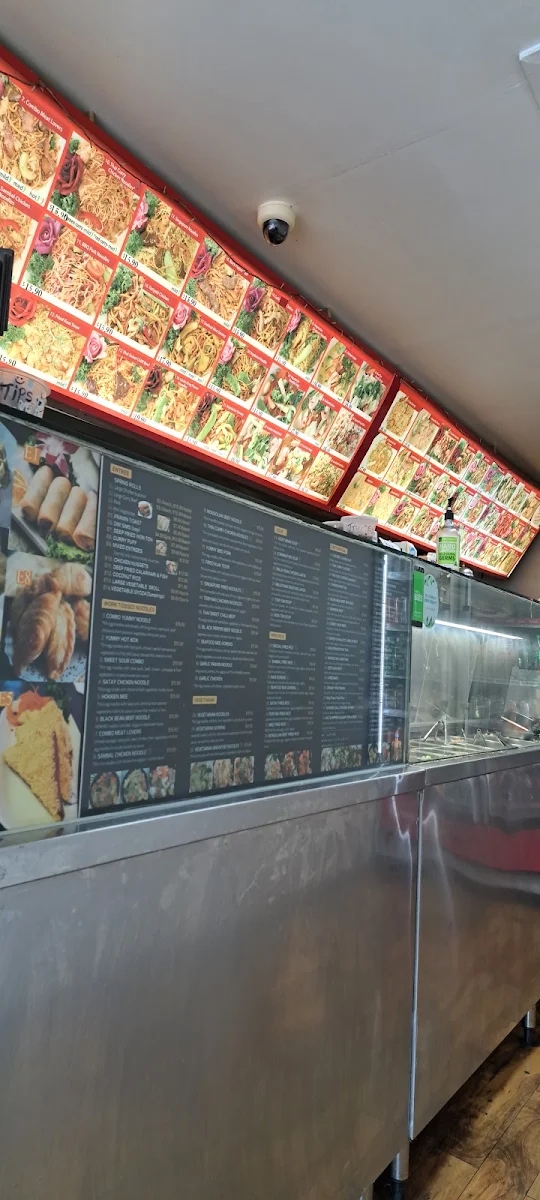 Menu, The Gap Canteen