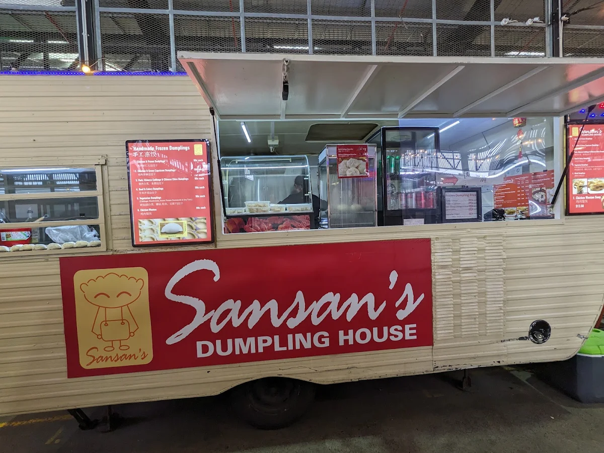 Menu, San San's Dumpling House
