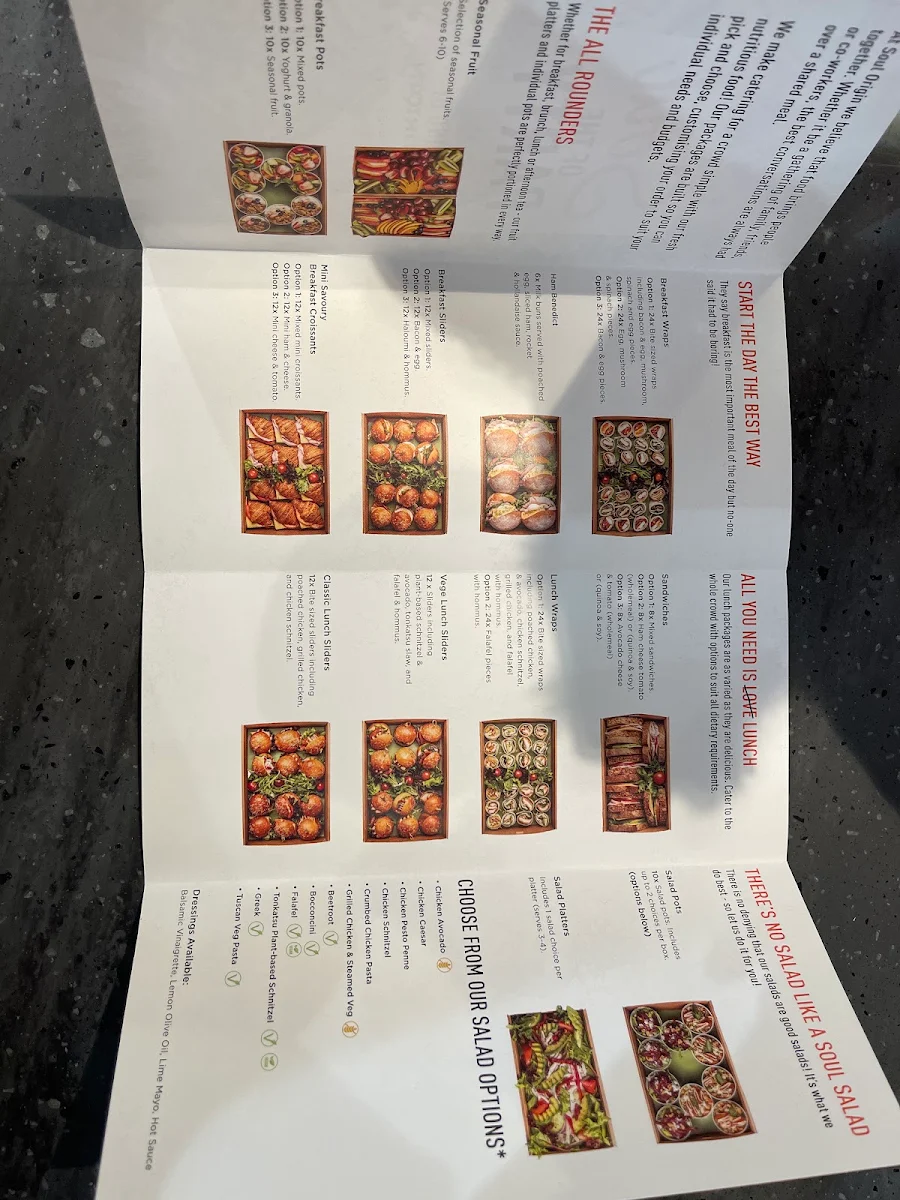Menu photo 1