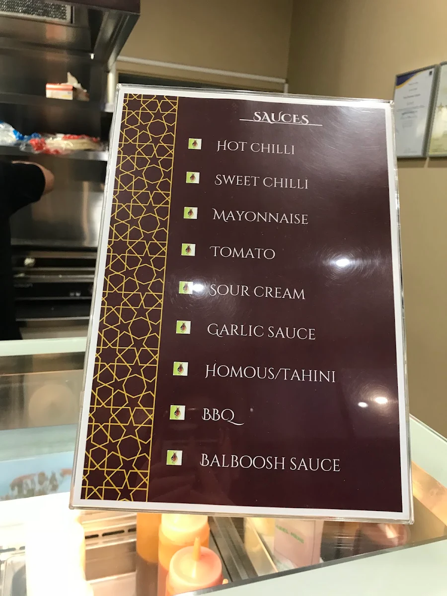 Menu, Kebapp