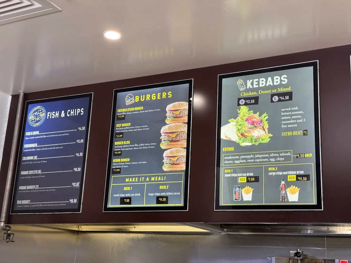 Menu, Kebapp