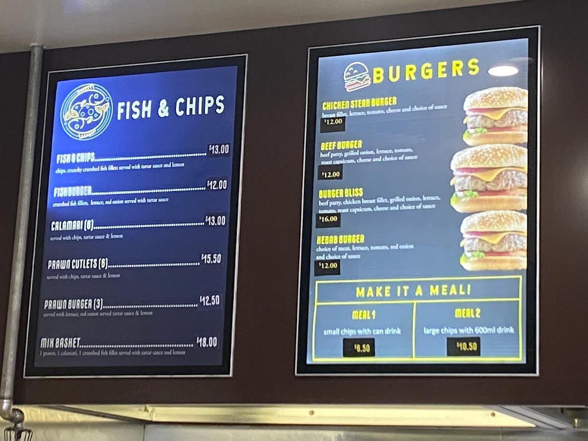 Menu, Kebapp