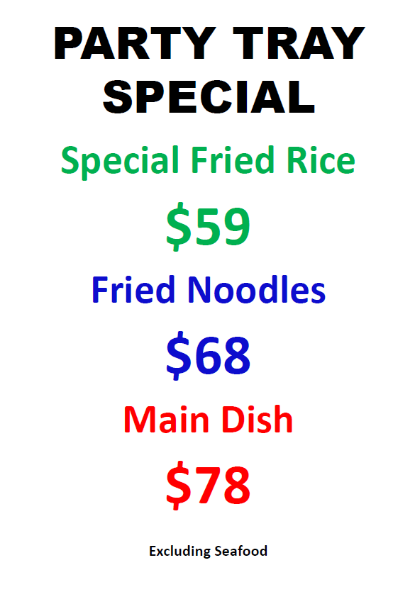 Menu, Iron Kitchen