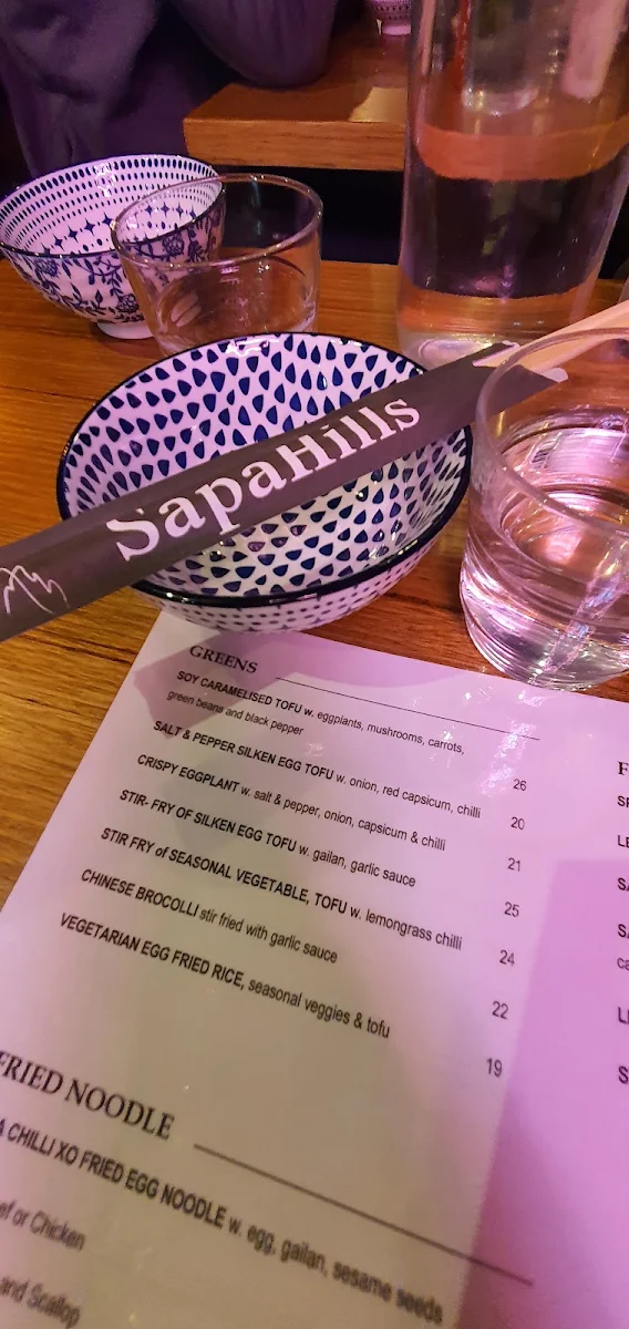 Menu, Sapa Sister