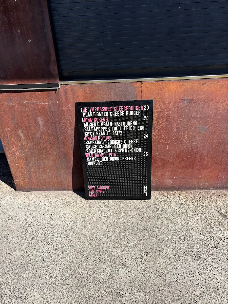 Menu, Heavy Metal Kitchen