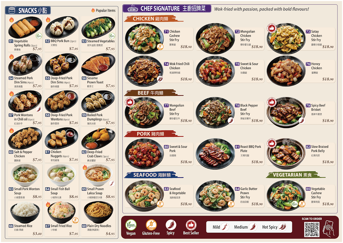 Menu, Jackpot Dining (Morayfield)