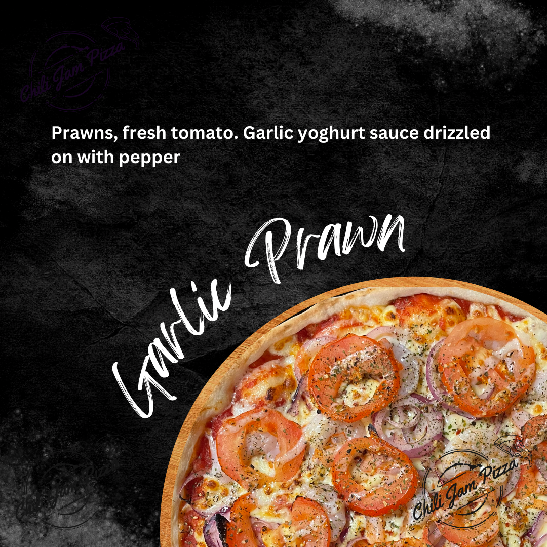 Menu, Chili Jam Pizza