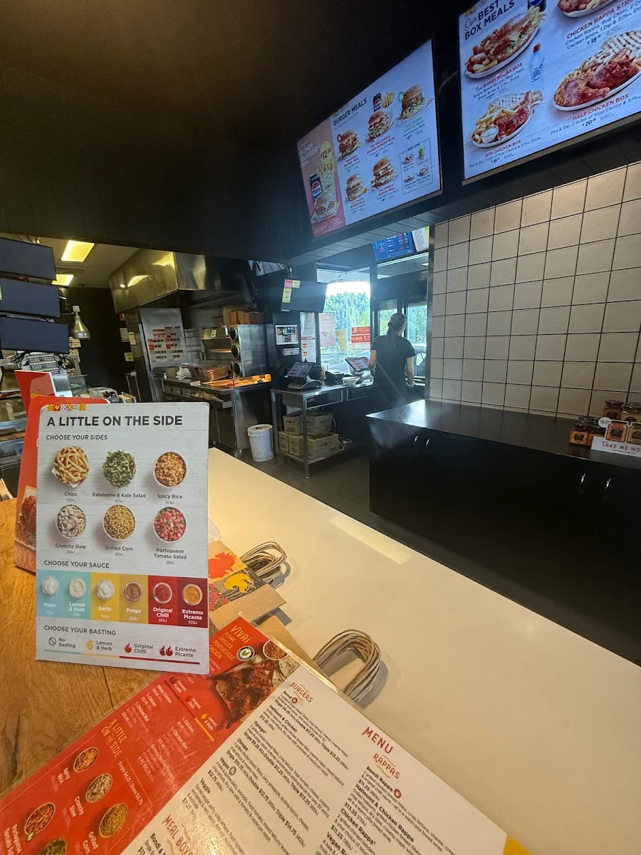 Menu, Oporto Minto Drive Thru