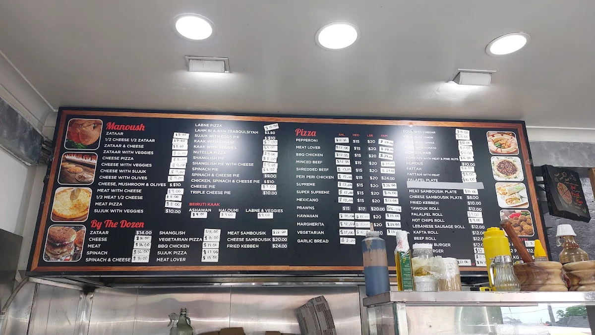 Menu, Larouche Restaurant & Bakehouse