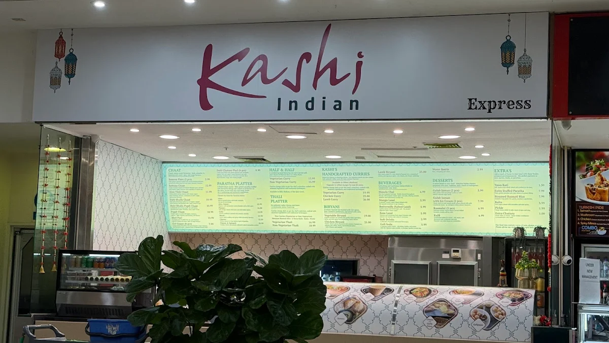 Menu, Kashi Indian Express