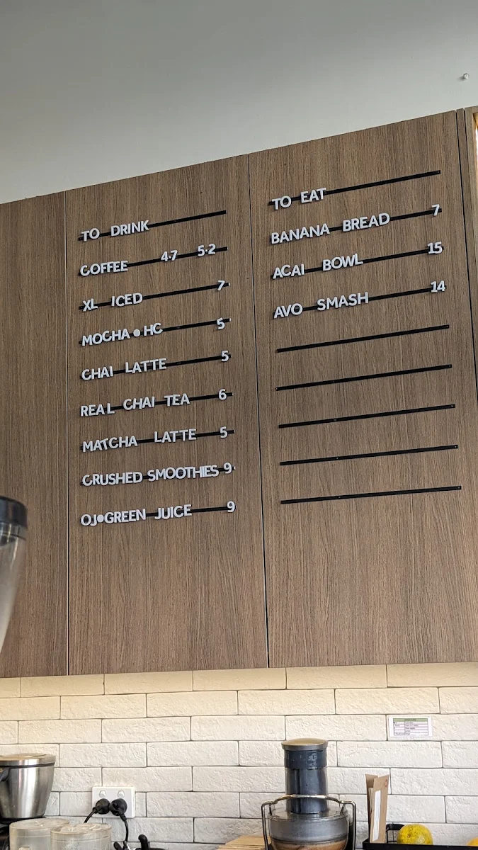 Menu, Shenkin Newtown Espresso Bar