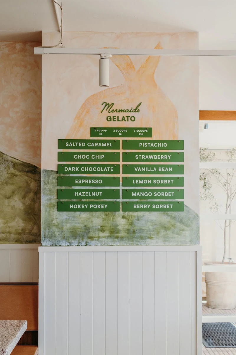 Menu, Mermaids Cafe