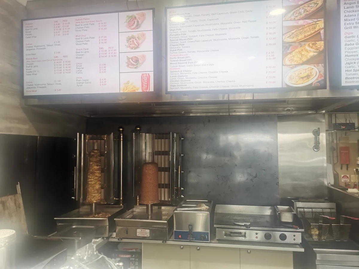 Menu, Mayfair Turkish Kebab & Cuisine