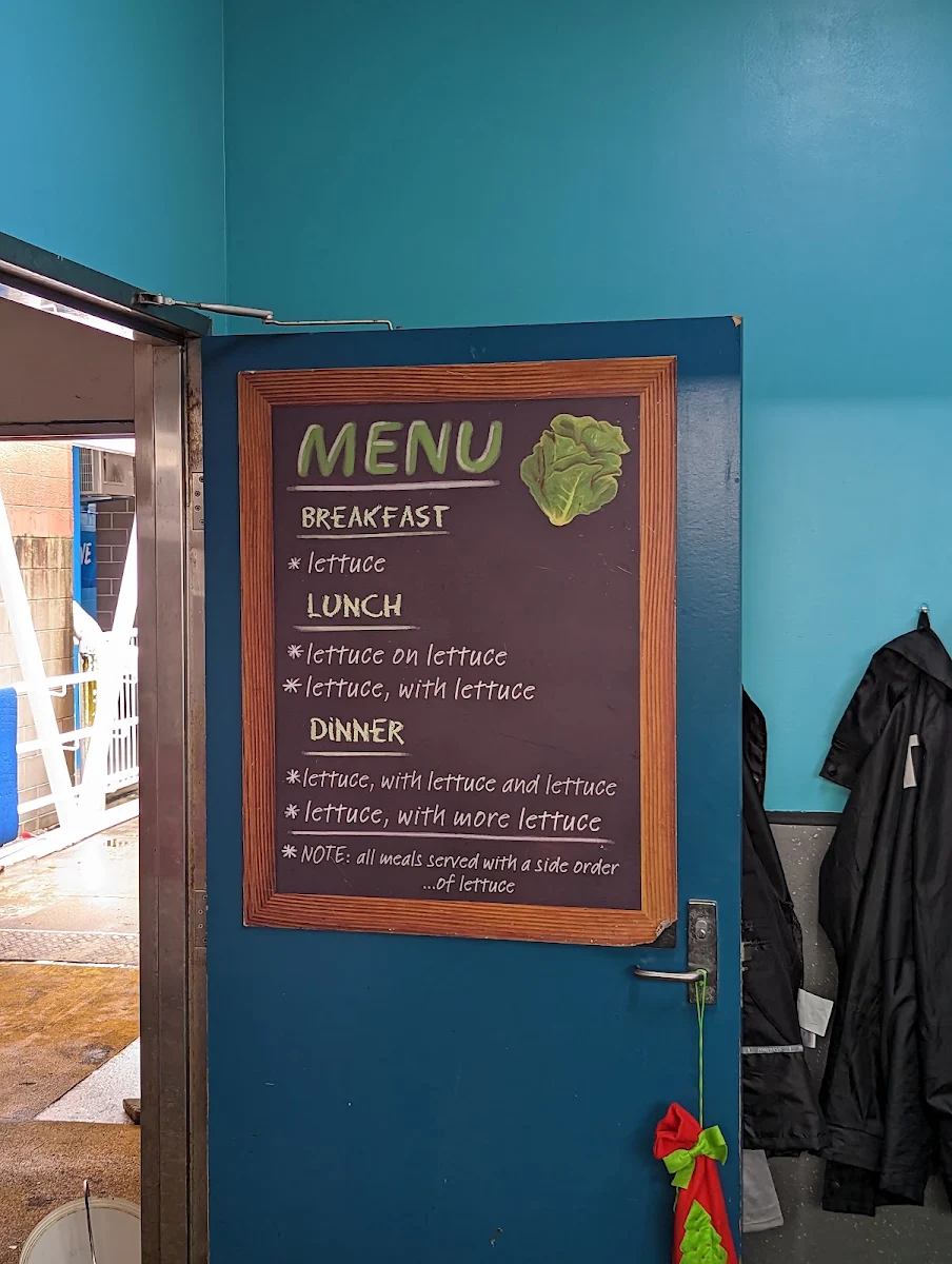 Menu, Café In Time