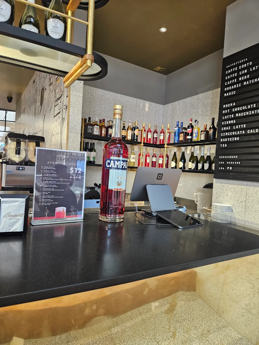 Menu, Brunetti Oro Chadstone