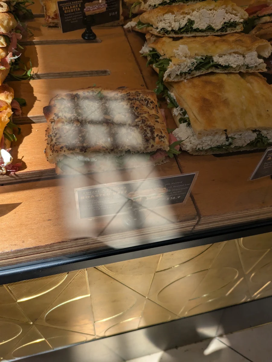 Menu, Brunetti Oro Chadstone
