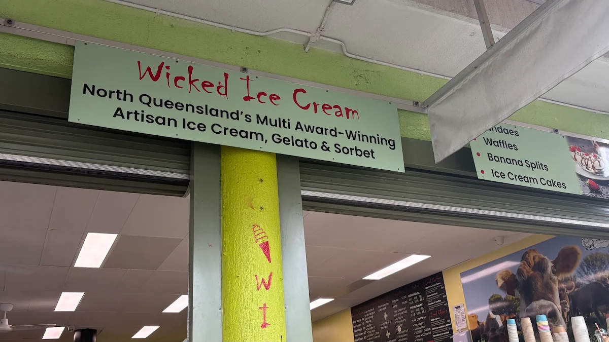 Menu, Wicked Ice Cream Co
