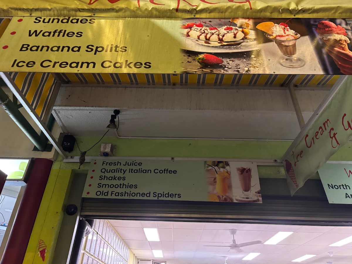 Menu, Wicked Ice Cream Co