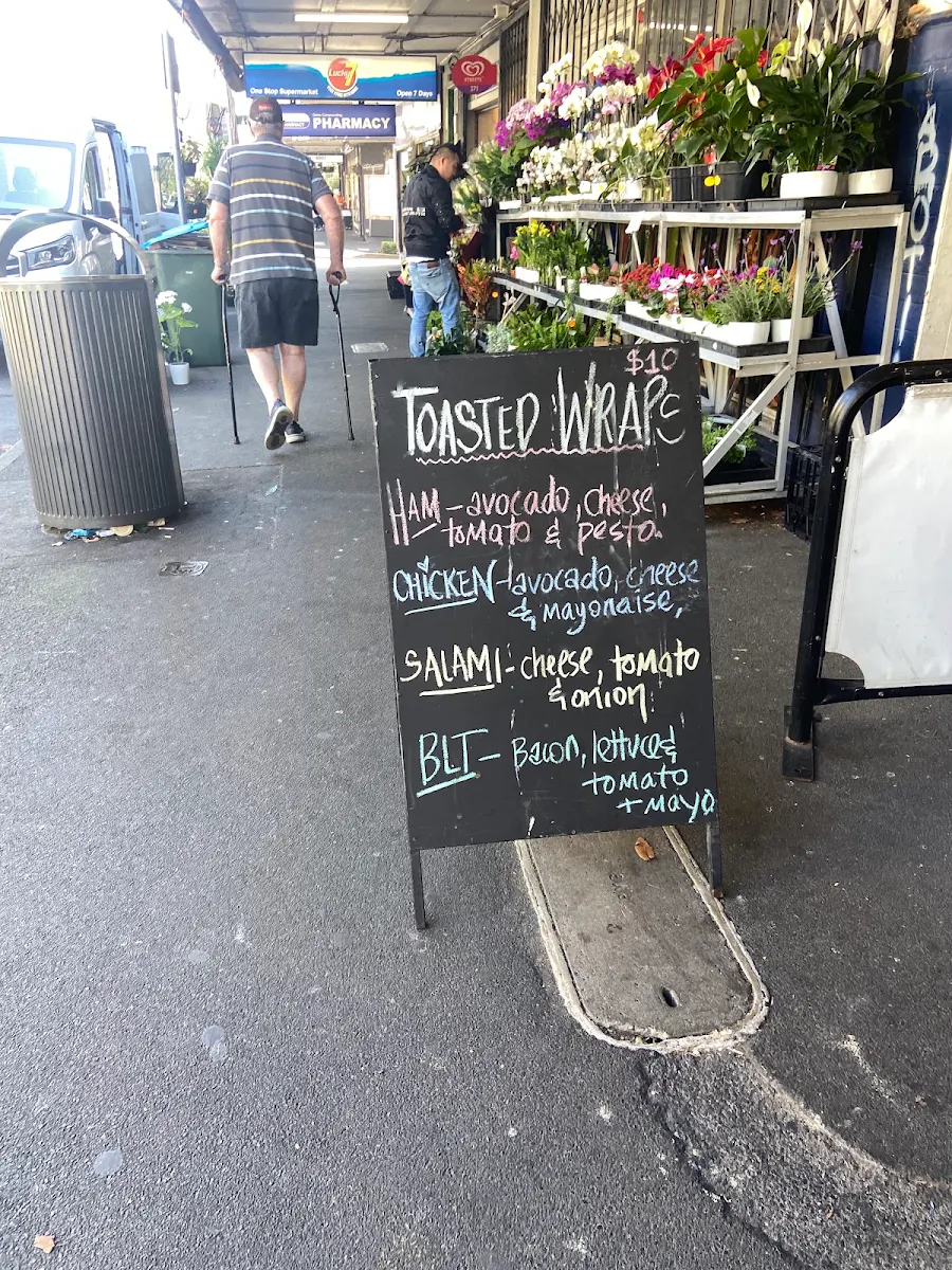 Menu, The Spot