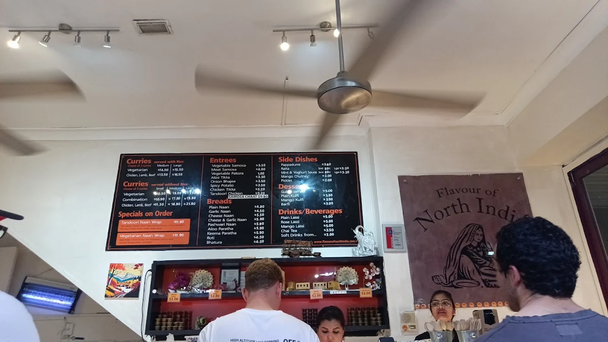 Menu, Flavour of North India