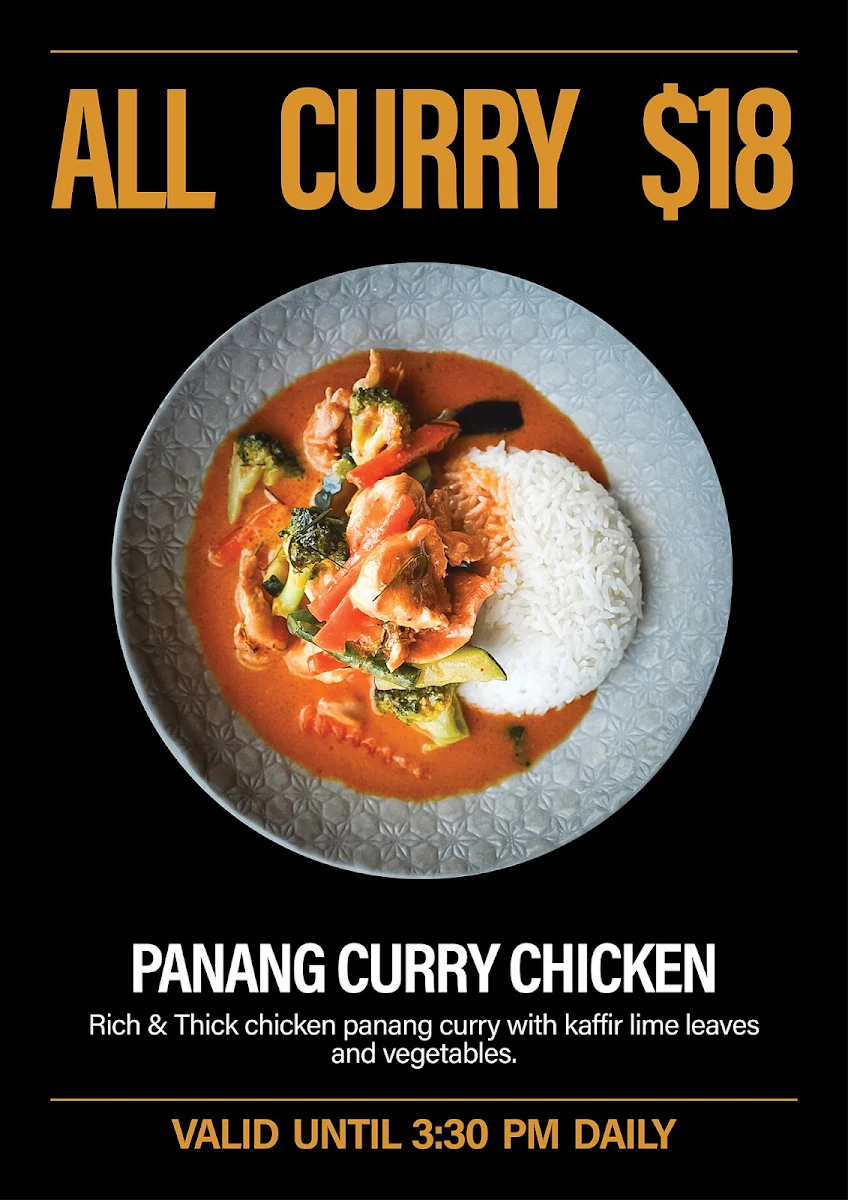 Menu, Jungle King Street Thai & Bowls
