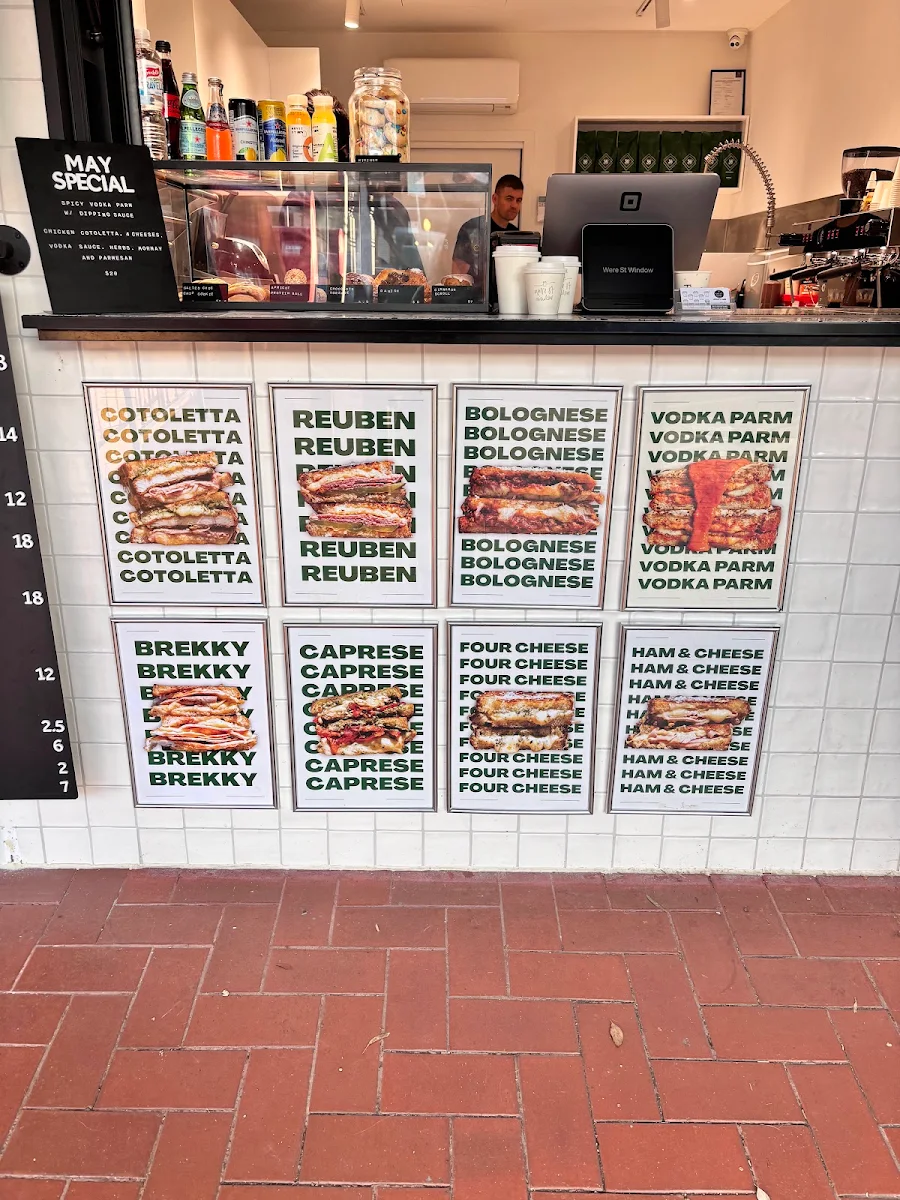 Menu, Were St Window