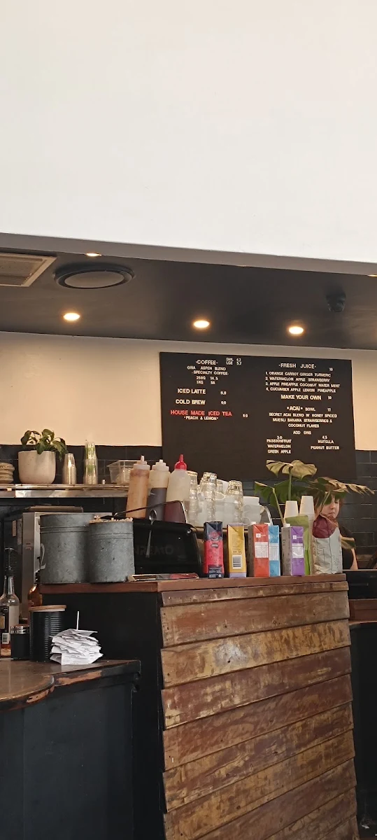 Menu, Ground Floor Cafe