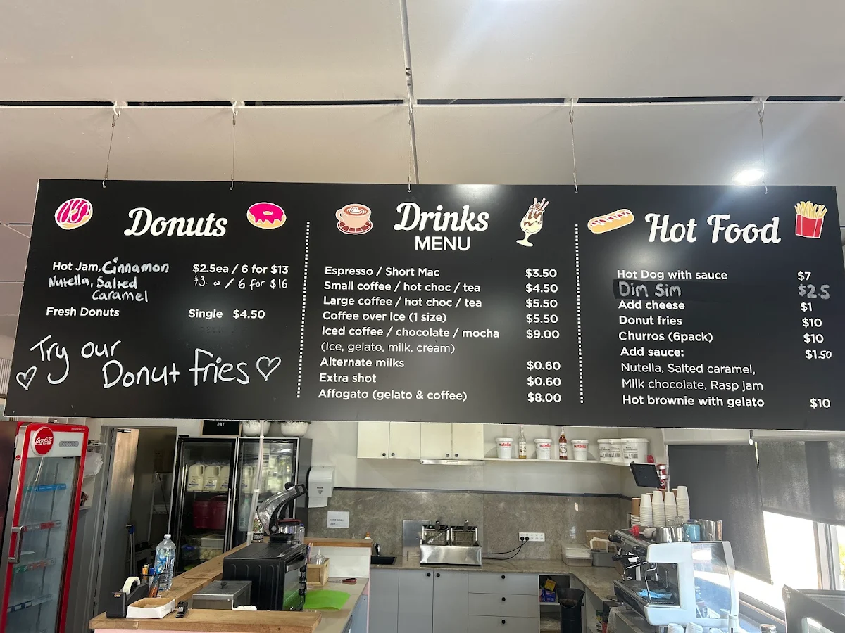 Menu, Vulcano Gelato Rye