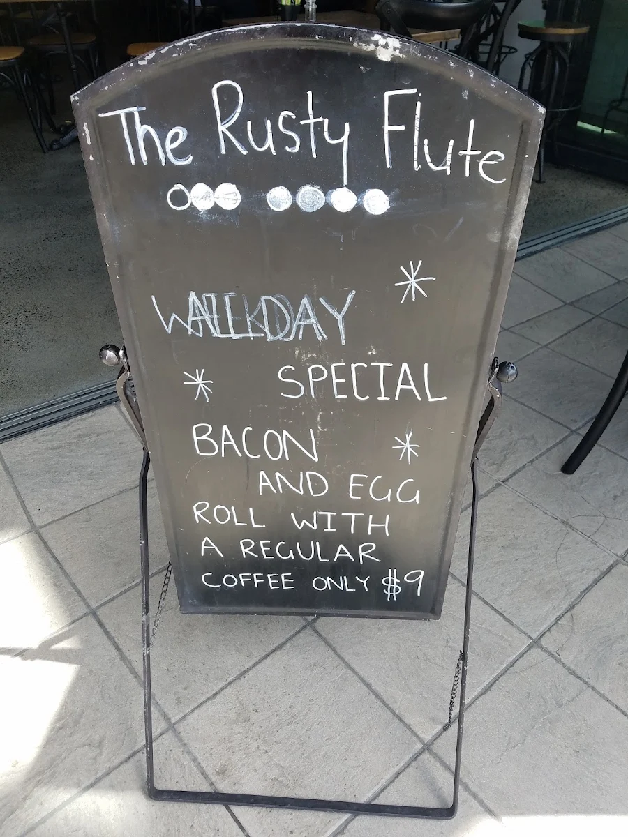 Menu, The Rusty Flute
