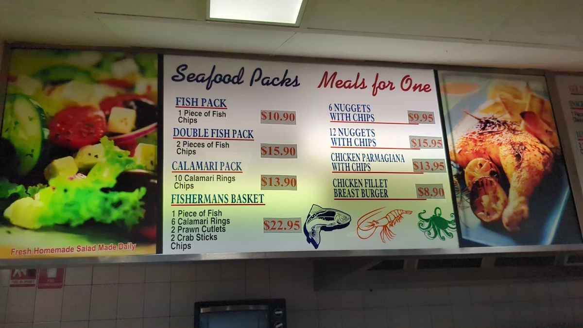 Menu, Goodys Charcoal Chicken