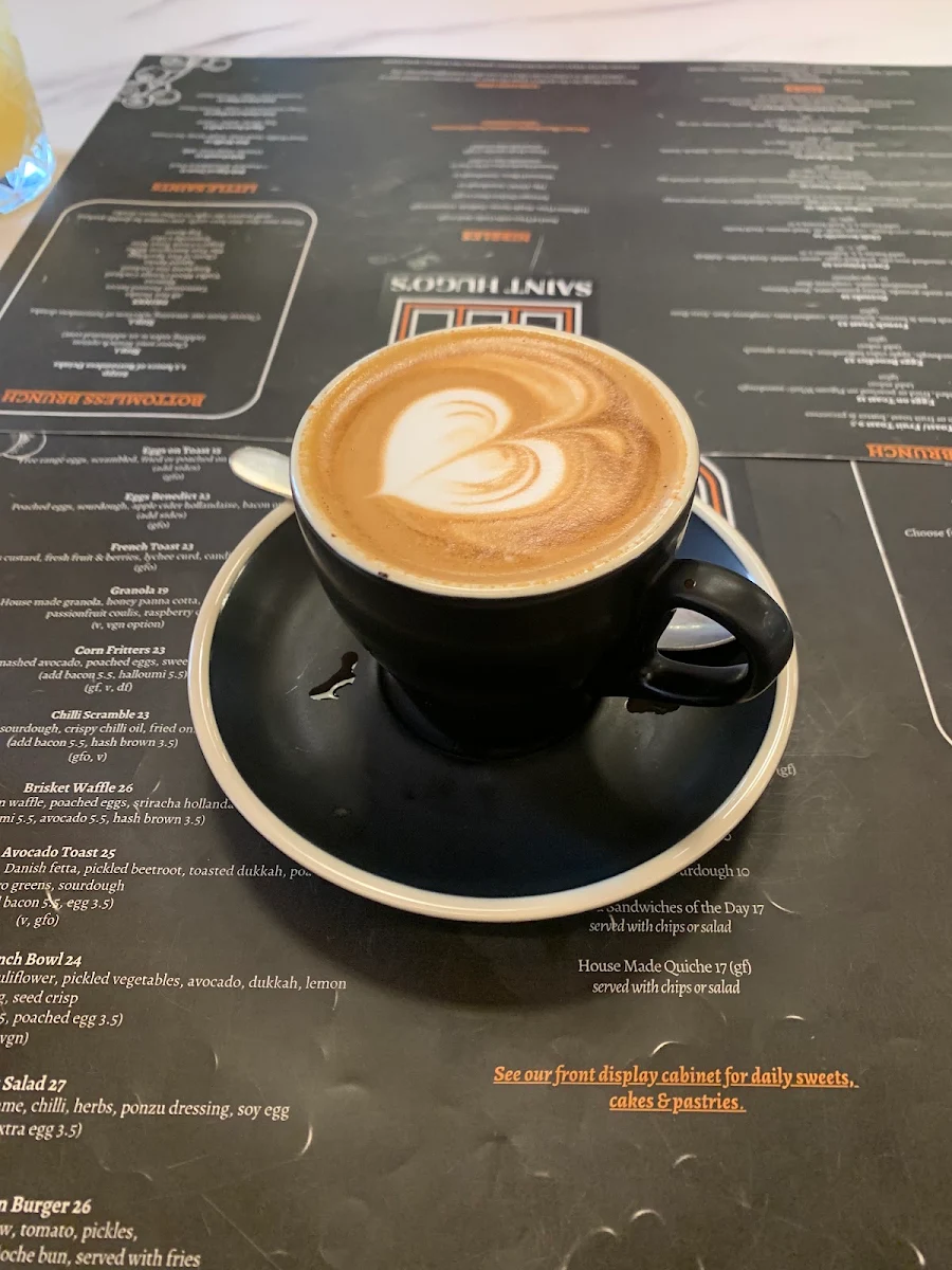 Menu, Saint Hugo’s