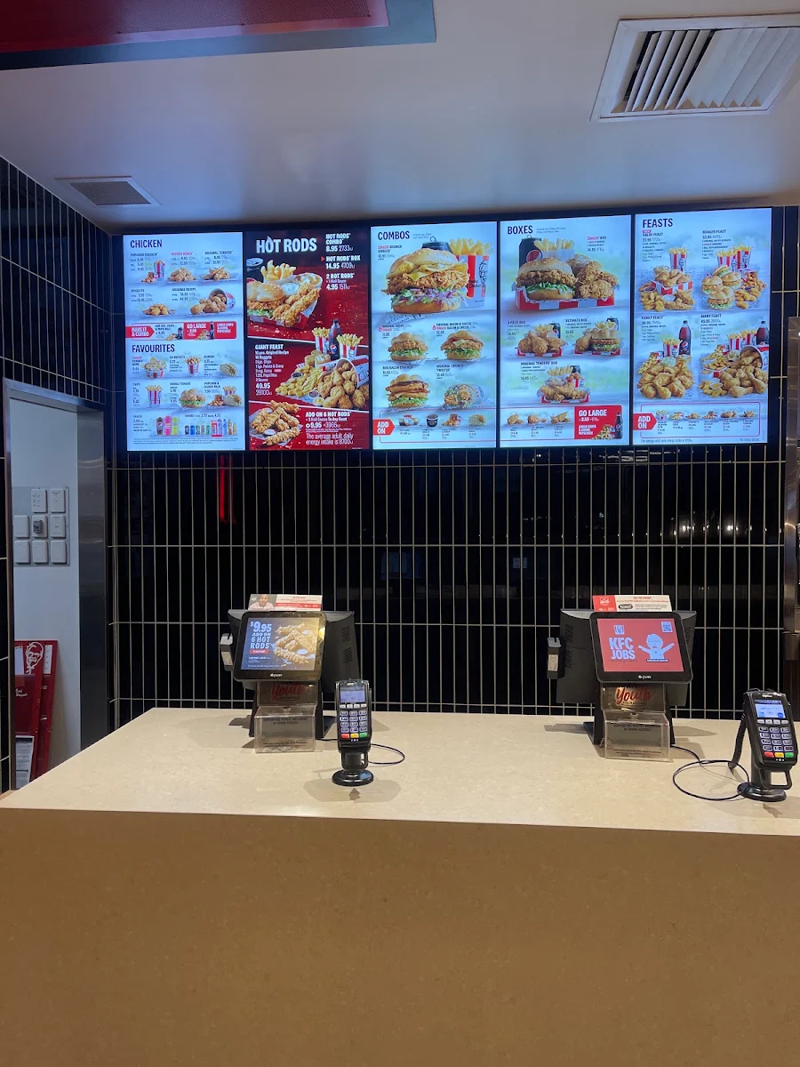 Menu, KFC Eight Mile Plains