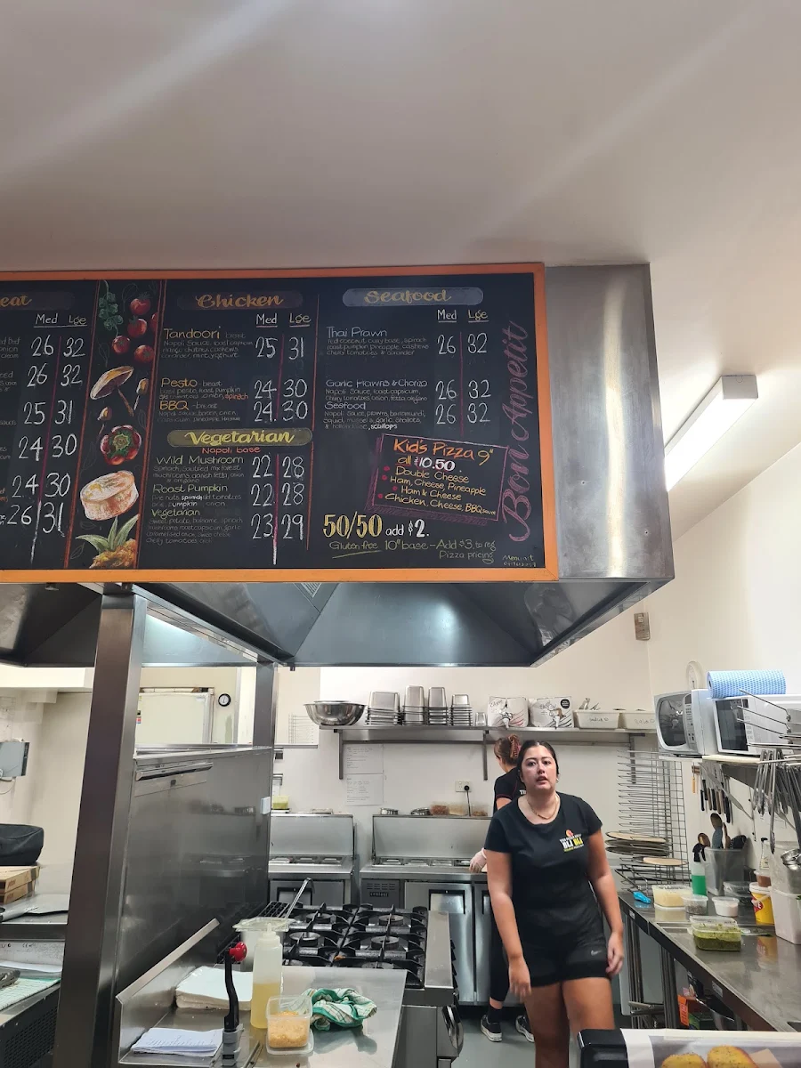 Menu, The Pizza Shop Bli Bli