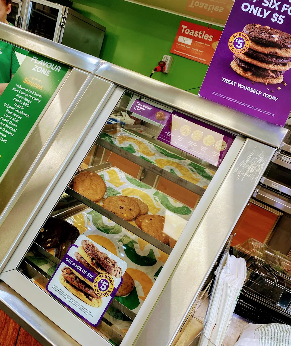 Menu, Subway