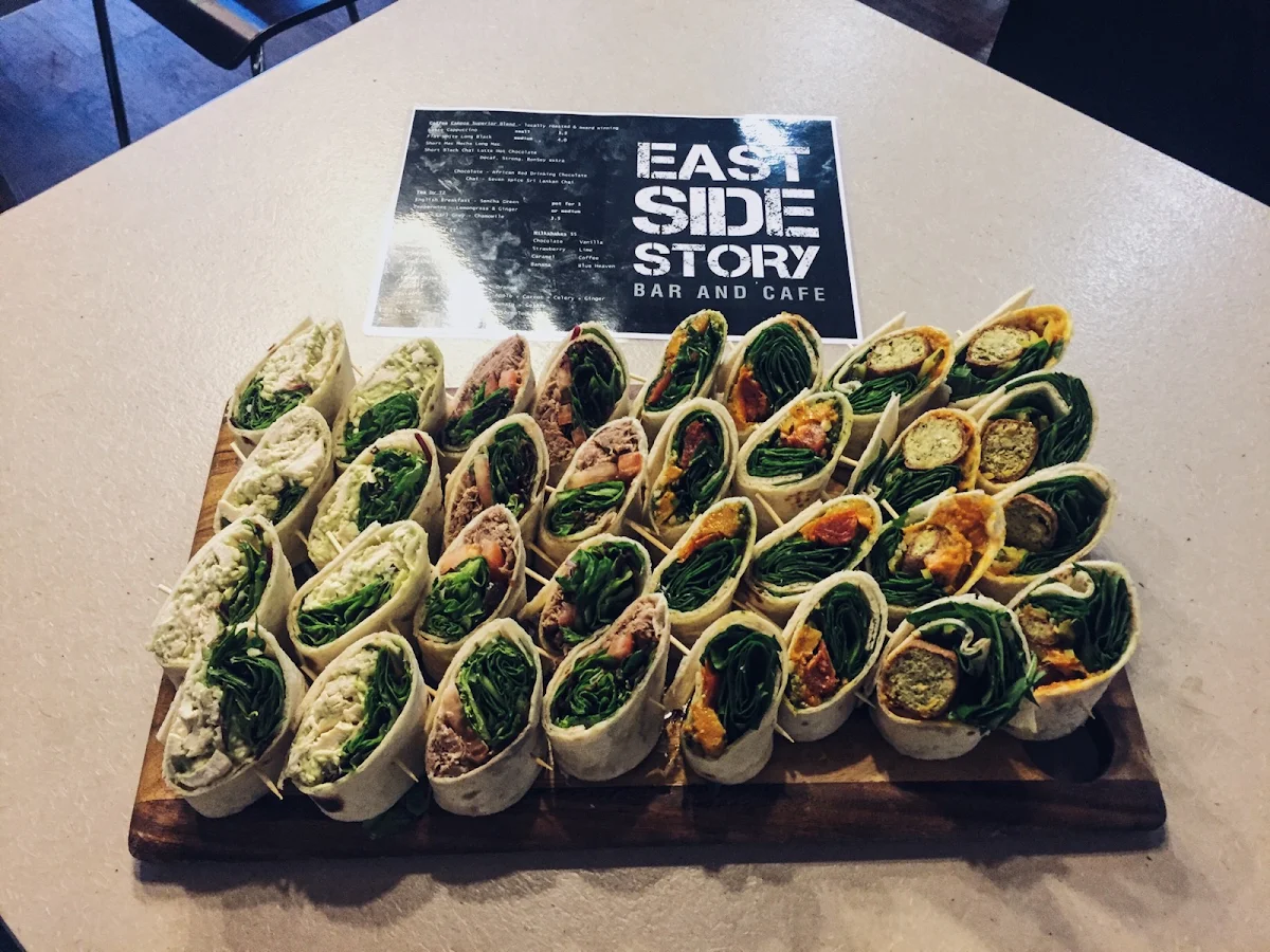 Menu, East Side Story